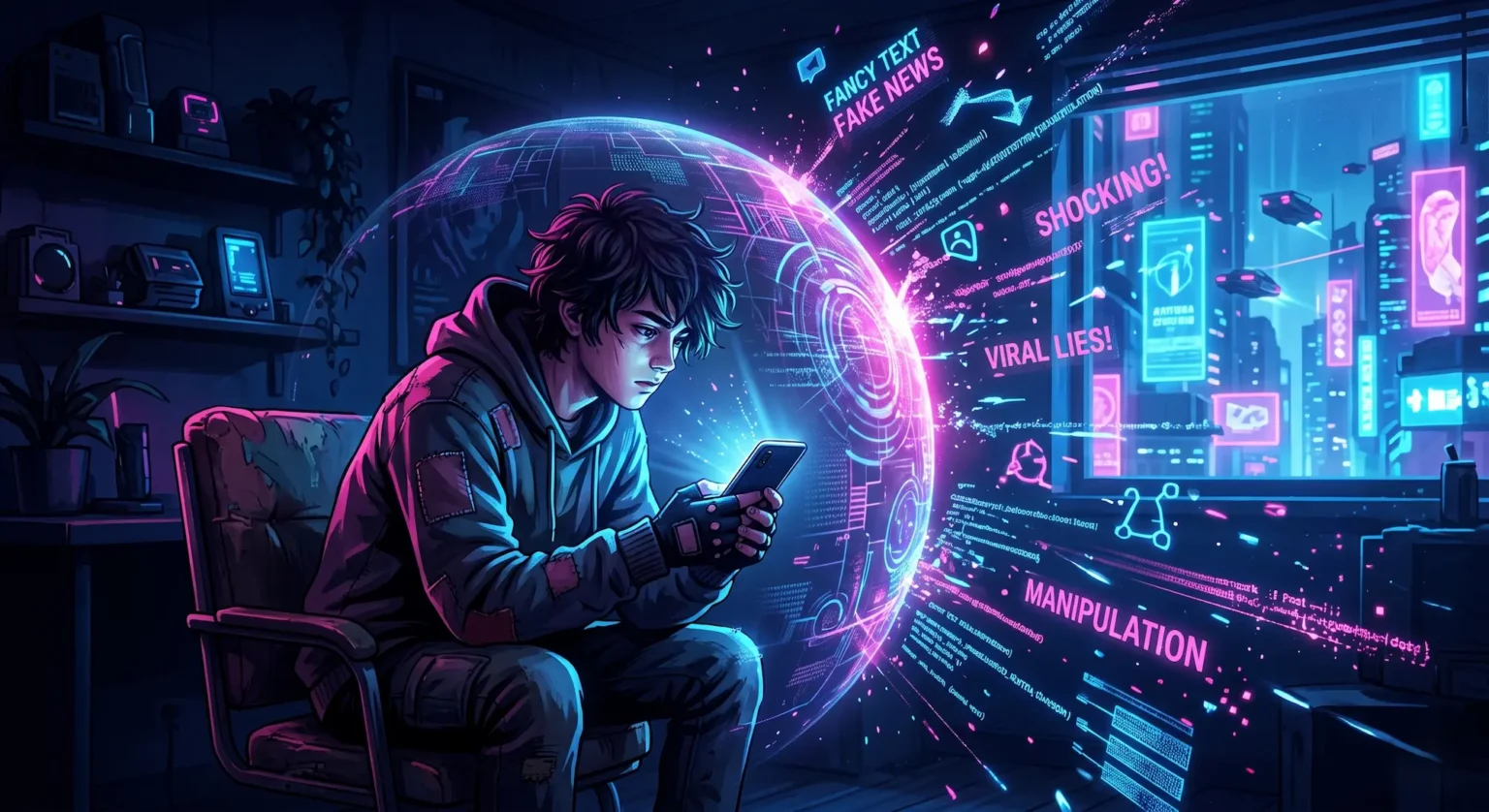 adolescente imbuido en un mundo tecnológico que anula la identidad de la persona