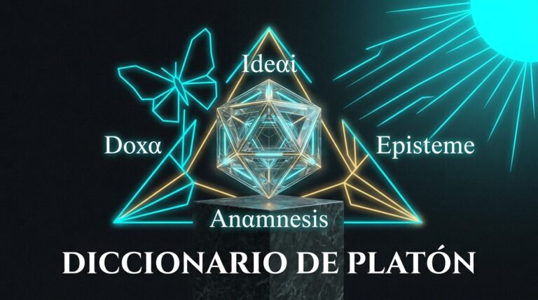 diccionario palabras clave platón